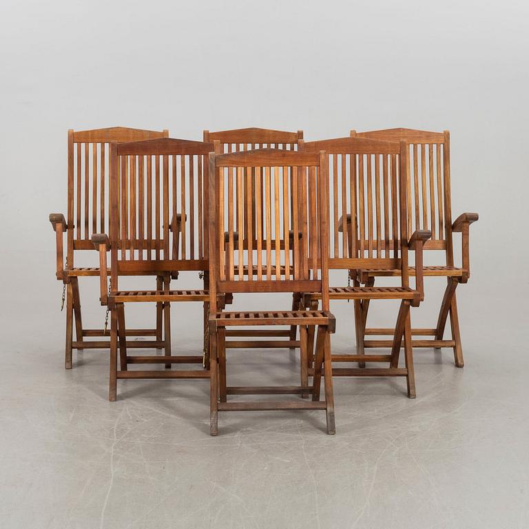 TRÄDGÅRDSSTOLAR, 6 st,  BRAFAB Exclusive, 1900/2000-tal.