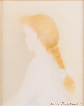 MAILA PONKKONEN, oil on canvas, signed and dated 1989.