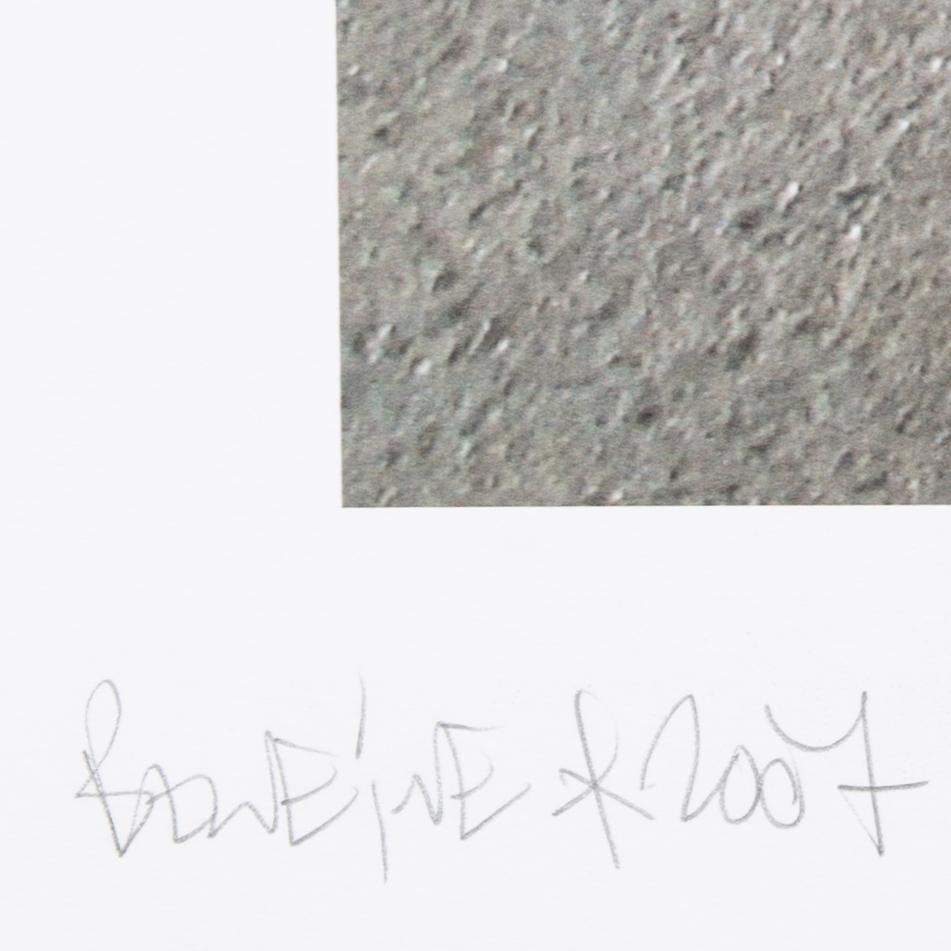 Ben Eine, a signed, dated and numbered serigraph.