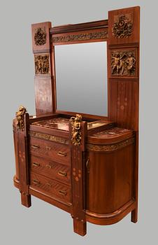 BYRÅ MED UPPSATS, Sydeuropa, 1900-talets första hälft.