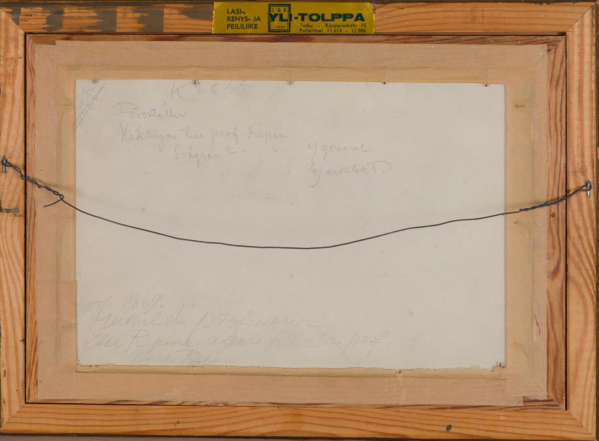 Ilja Jefimovitj Repin, General och arkitekt.