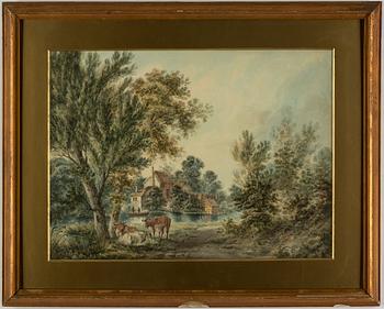 Okänd konstnär 1800/1900-tal · UNKNOWN ARTIST, 19/20th CENTURY, watercolour.