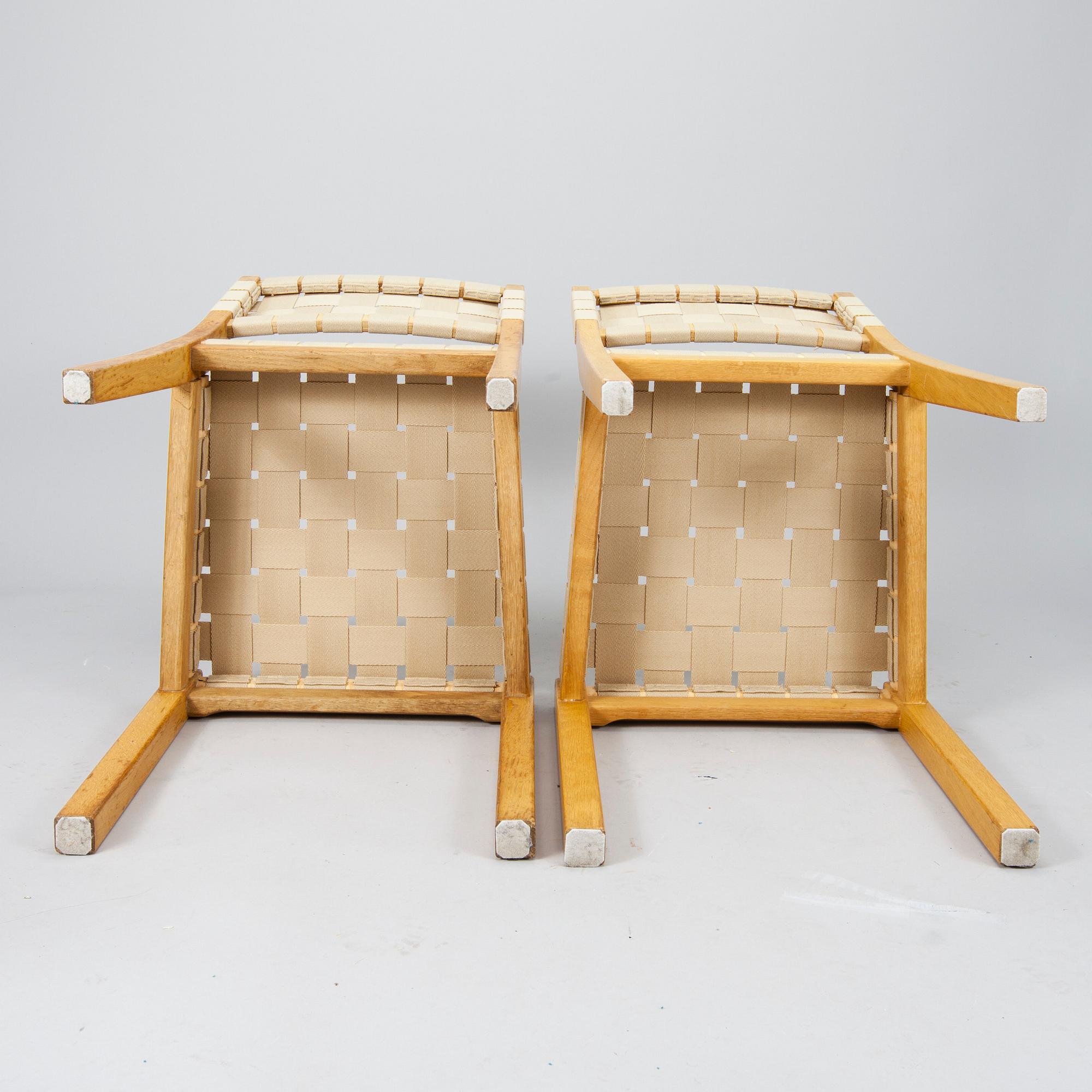 MATBORD H92, Alvar Aalto, samt STOLAR, 6 st,  615, Aino Aalto, Artek.