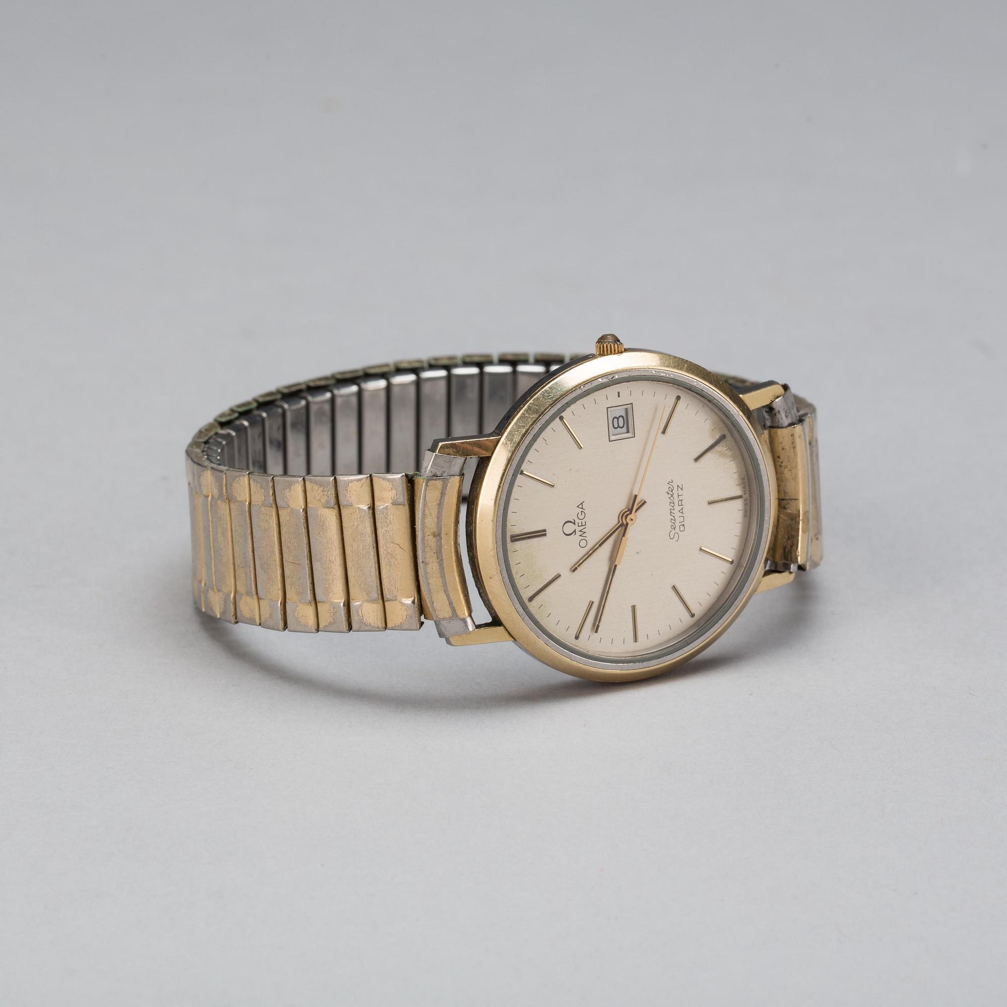 ARMBANDSUR, Omega, Seamaster Quartz.