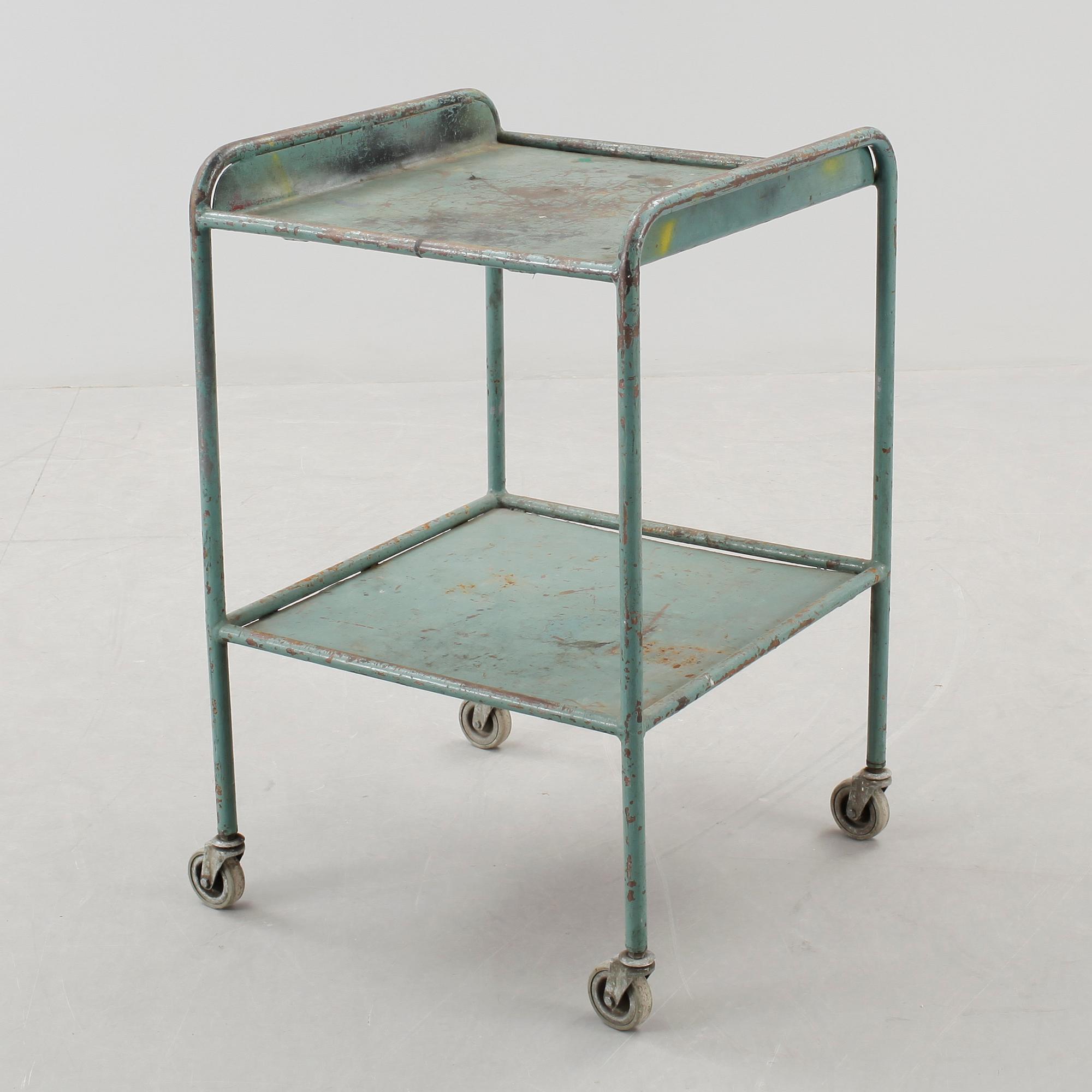 ATELJEBORD/INDUSTRIBORD, metall, 1900-talets mitt.