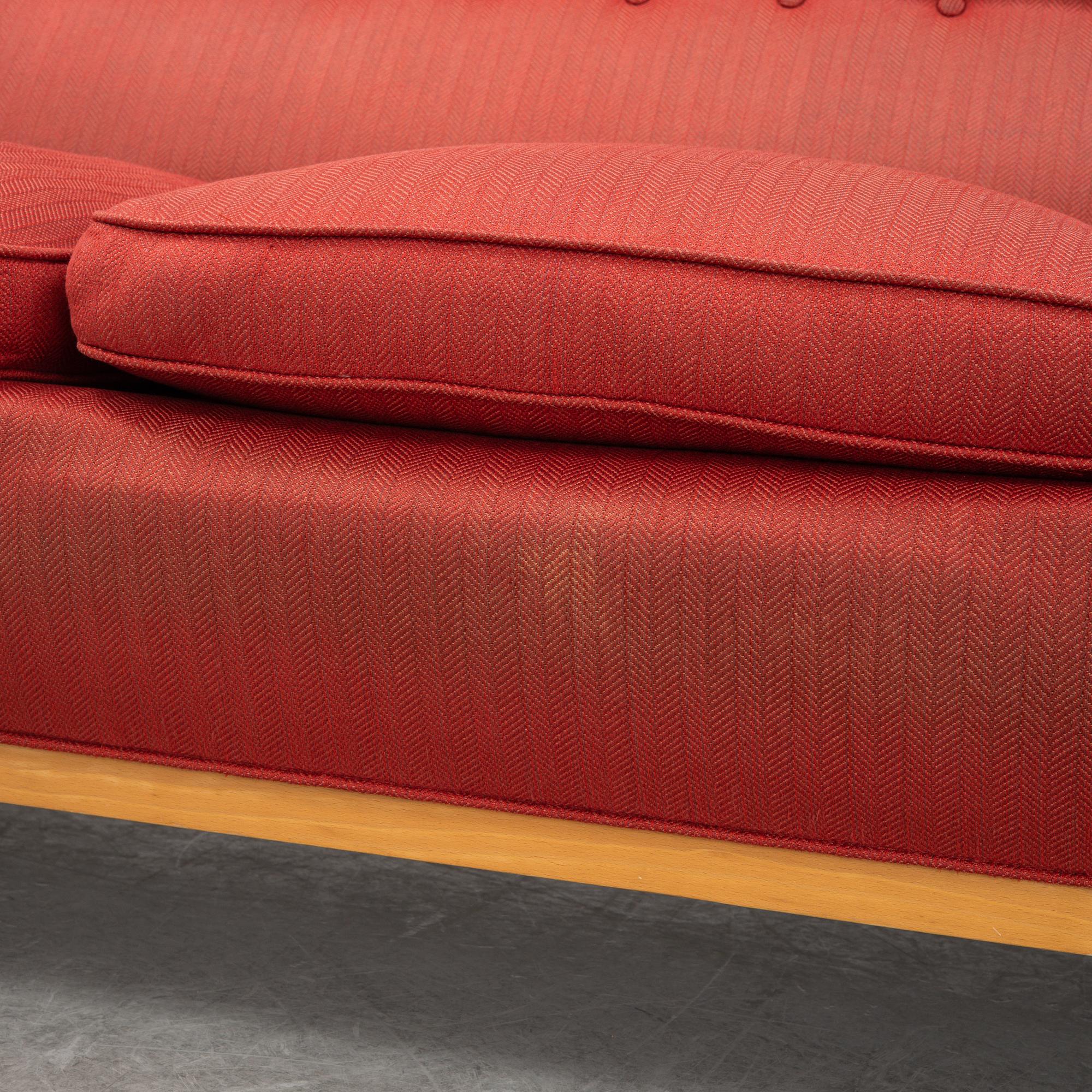 A sofa from Norells, end of the 20th Century.