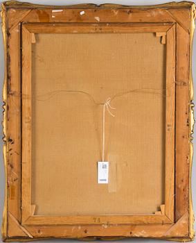 UNKNOWN ARTIST, 19th Century, oil on canvas, signed Cop Thyra Hultin.