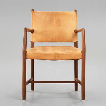 HANS J WEGNER, karmstol, Plan møbler för Jydsk tlf, Danmark 1938-41.