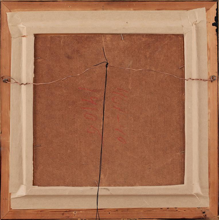 OKÄND KONSTNÄR, olja på pannå, osignerad, 1900-tal.