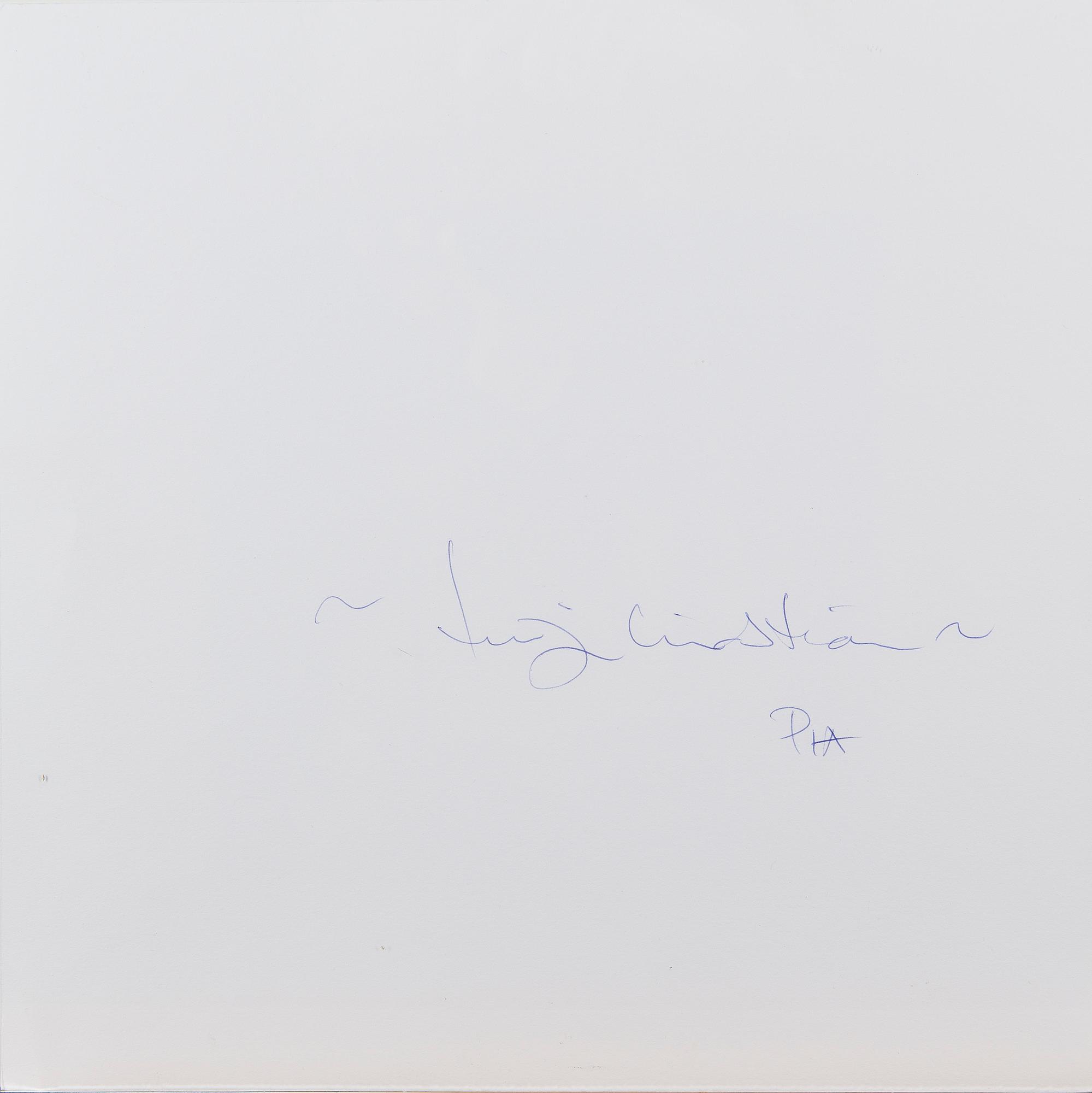 TUIJA LINDSTRÖM, "PIA". 1982.