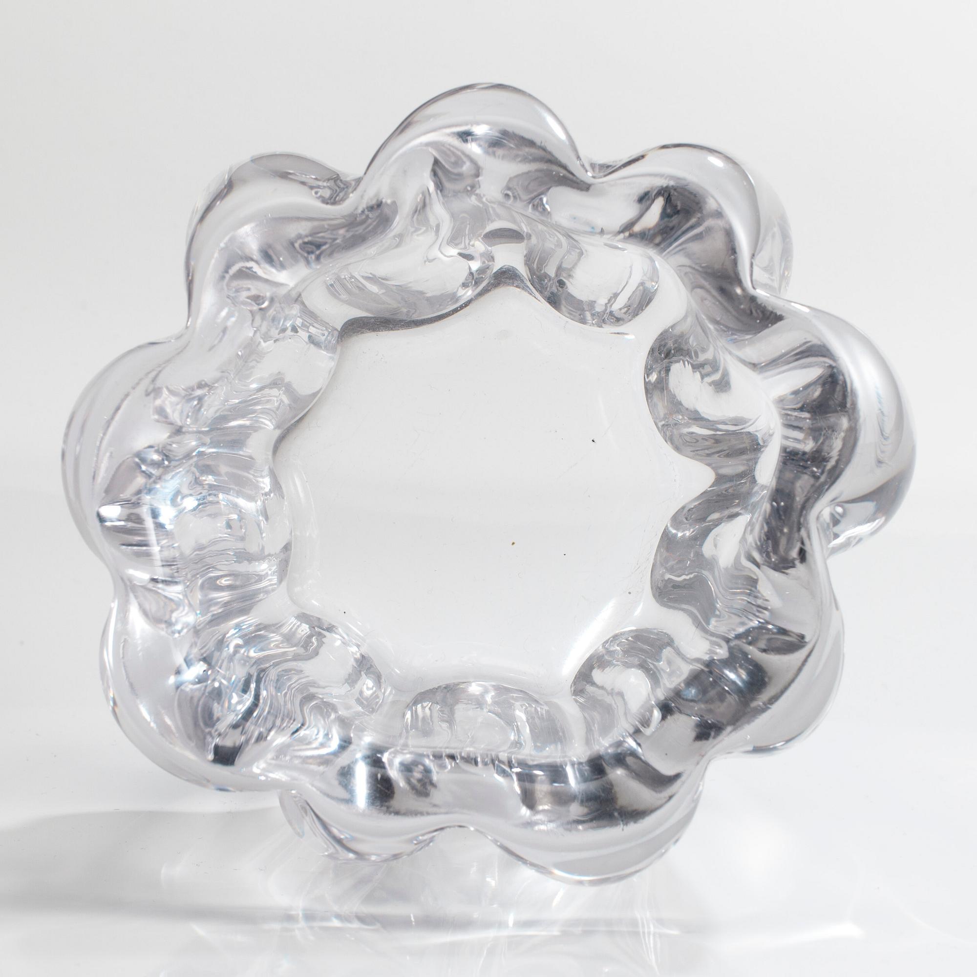 VAS, glas, "Stubbe" signerad Tapio Wirkkala, Iittala.