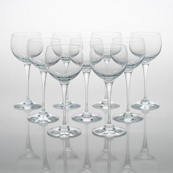 HEIKKI ORVOLA, A 51-piece set of 'Aurora' glassware for Iittala.