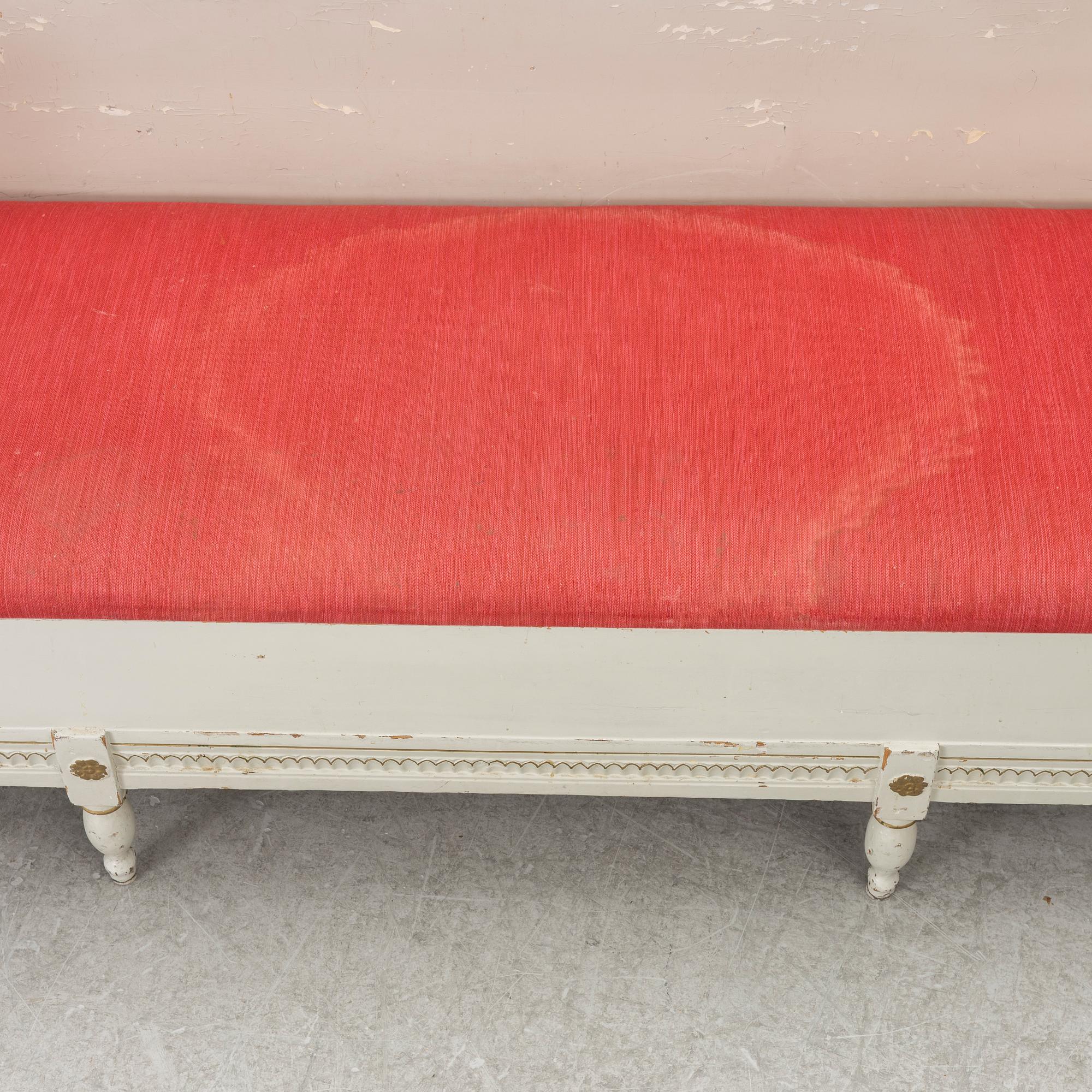 Sofa bed, late Gustavian style, 19th century.