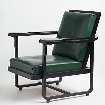 Carl Bergsten, an armchair, by Gemla Leksaksfabrik Diö, for the exhibition in Norrköping Sweden 1906.