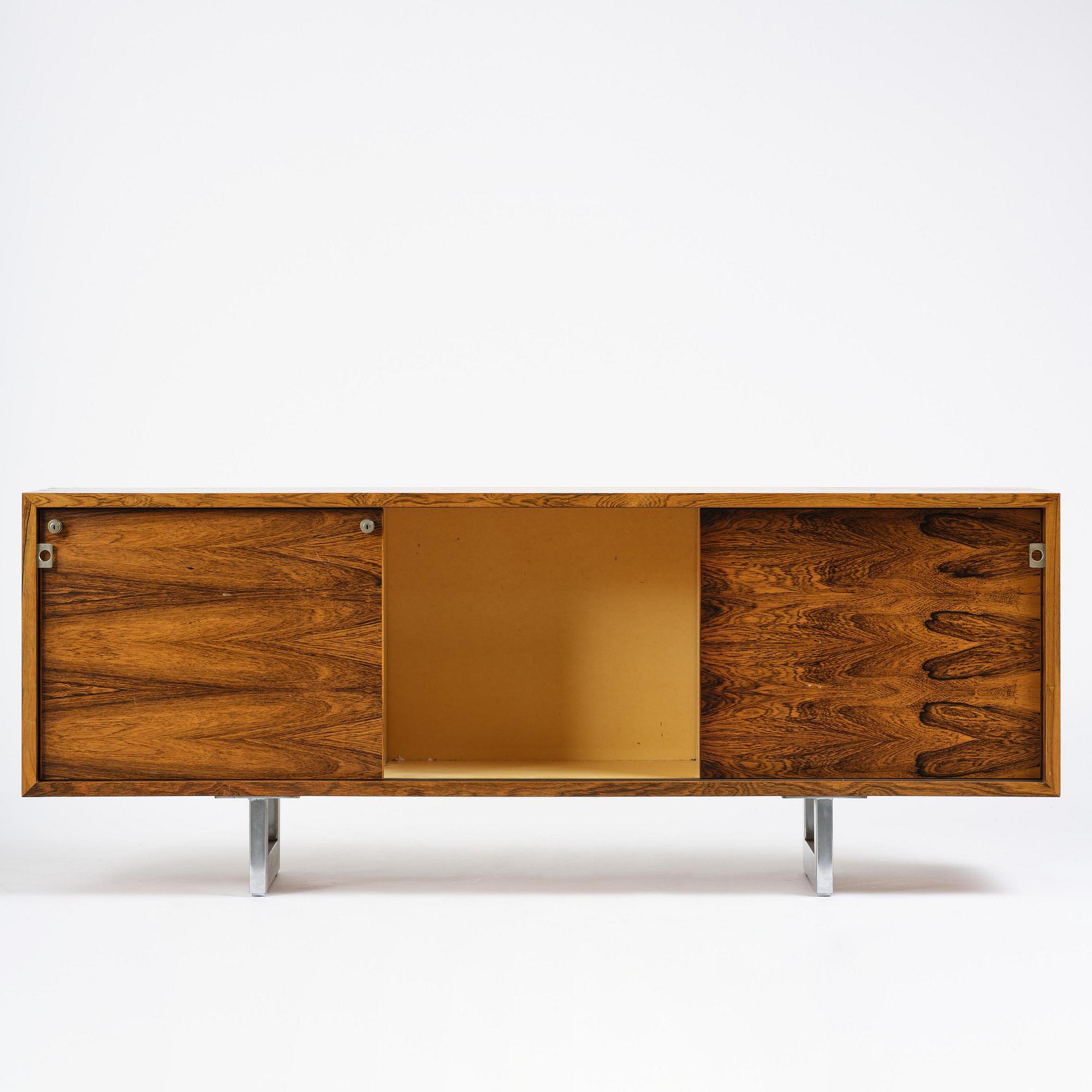 A rosewood office set, Echo, Switzerland, 1970s-80s.