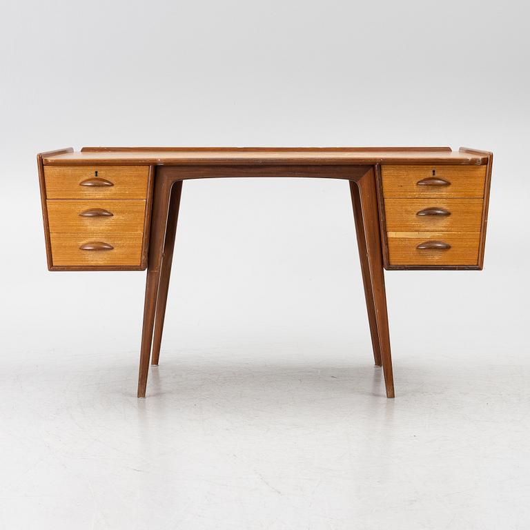 Desk, teak, 1960s.