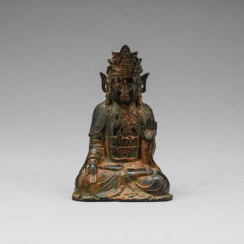 FIGURIN, brons, Kina 1900-tal.