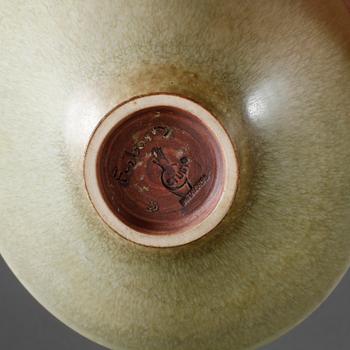 SKÅL, stengods, Berndt Friberg, Gustavsbergs studio, 1900-talets tredje kvartal.