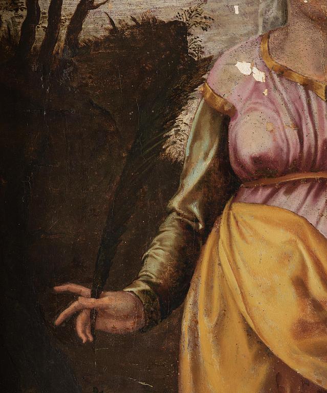 Innocenzo Tacconi, circle of, Saint Catherine of Alexandria.