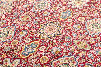 A Kerman carpet, 438 x 298 cm.