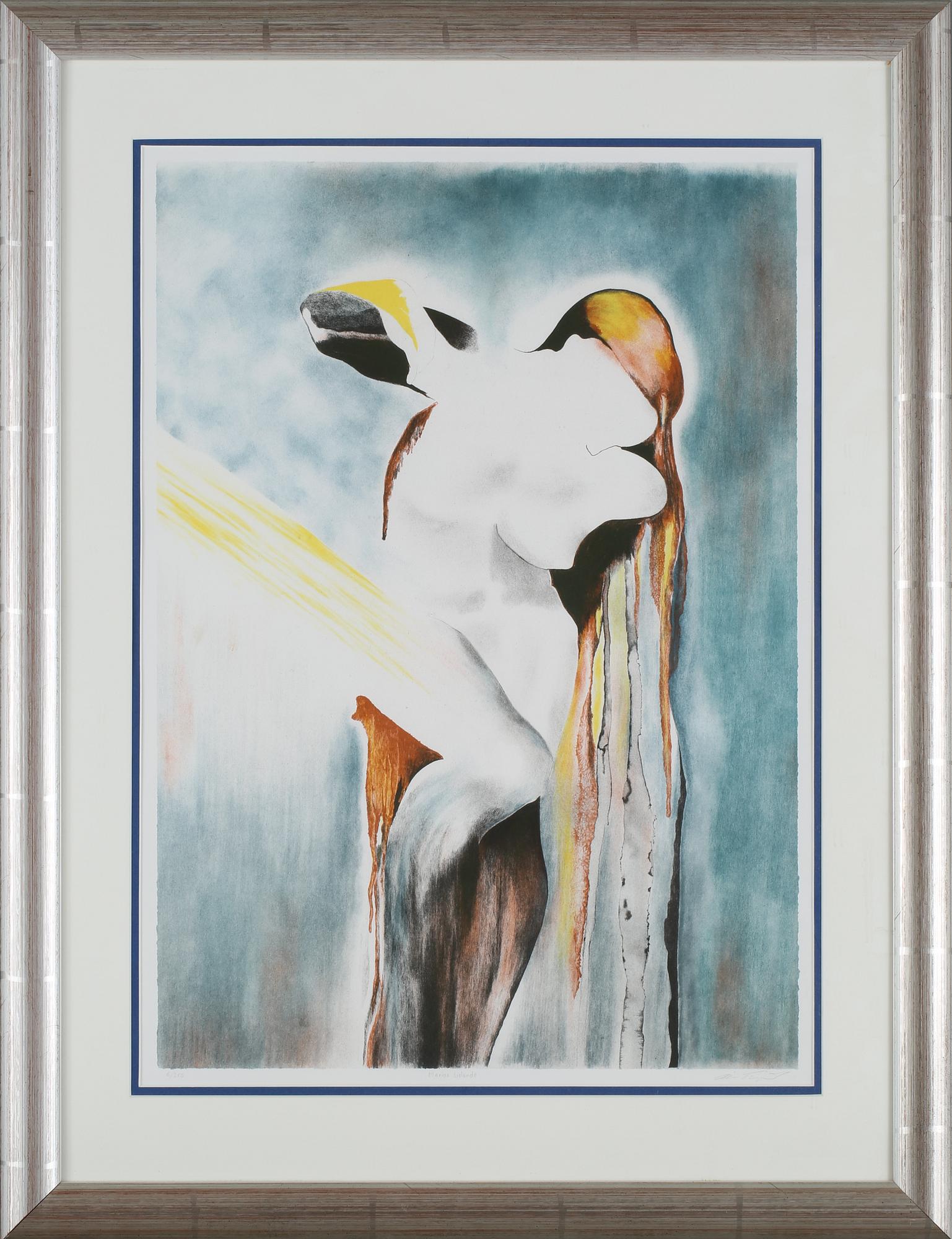 ÅKE TÖRNQVIST, färglitografi, signerad samt numrerad 6/250.