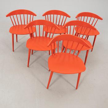 Jörgen Baekmark, 6 chairs "J 104" for Hay Denmark.