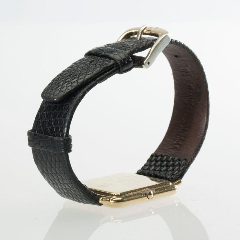 ARMBANDSUR, 18 k guld, Thorup & Bonderup, Georg Jensen, ca 1990-tal.