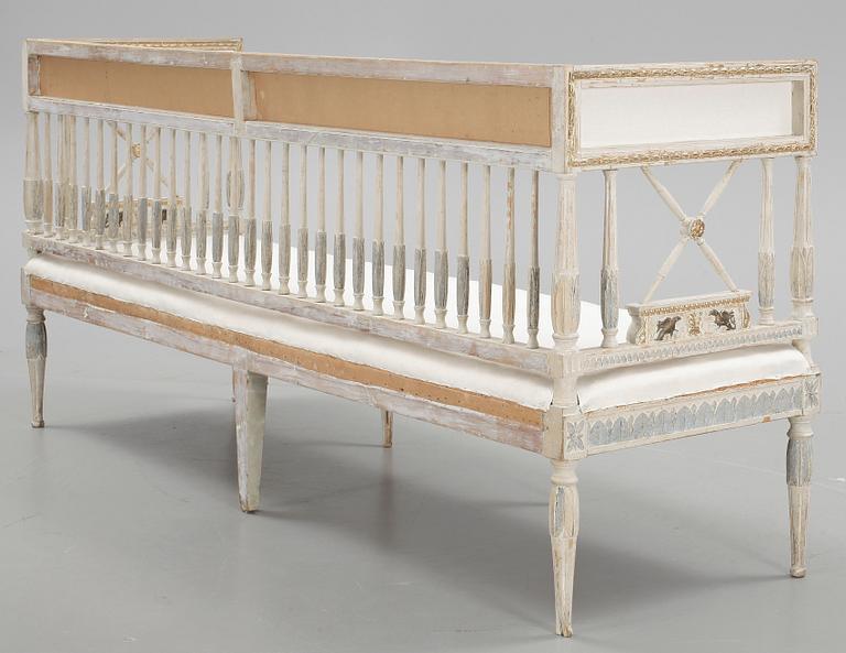 SOFFA, sengustaviansk. omkr år 1800.