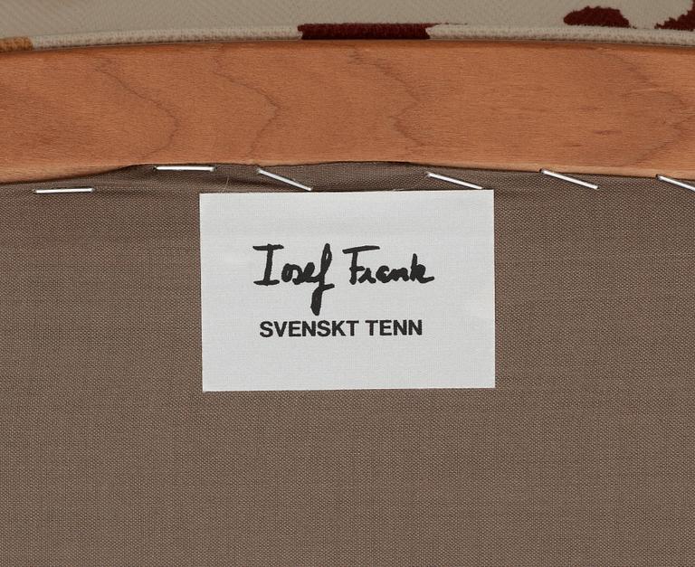 JOSEF FRANK, karmstolar, ett par, Firma Svenskt Tenn, modell 969.