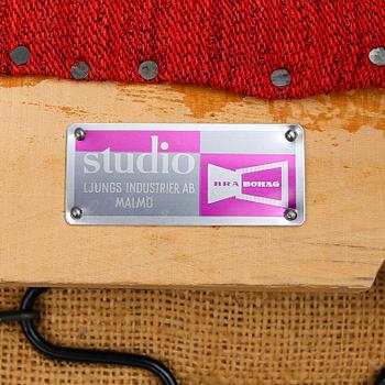 FÅTÖLJ, "Teve", Alf Svensson för Ljungs Industrier Malmö AB, Bra Bohag, 1900-talets mitt.