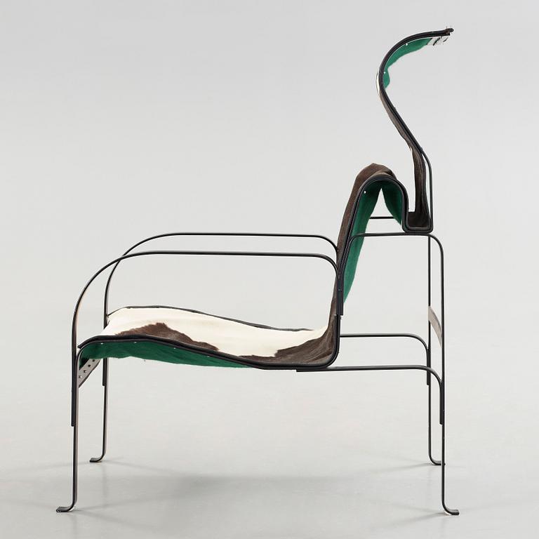 John Kandell, an easy chair 'Single', by Källemo Sweden, nr 11 in an edition of 90.