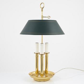 ÖIA brass table lamp, second half 1900's.