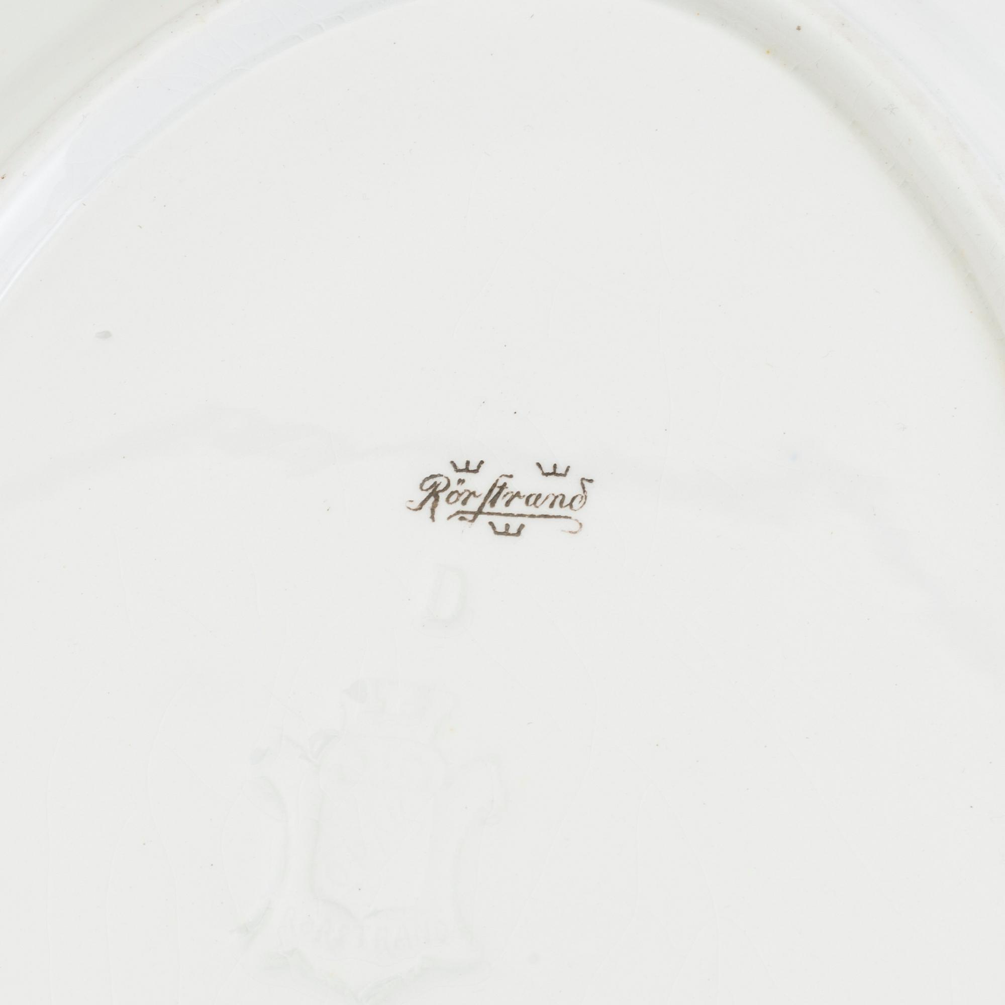 SERVIS, 51 delar, porslin, Rörstrand, svenska dräkter.