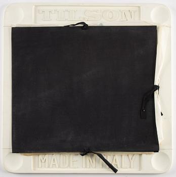 Joe Tilson, färgserigrafier och résin, 5 st, 1968, signerade 7/40.