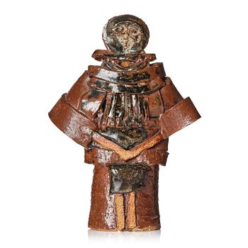 124. Lisa Larson, a unique stoneware sculpture, Gustavsberg 1960s.
