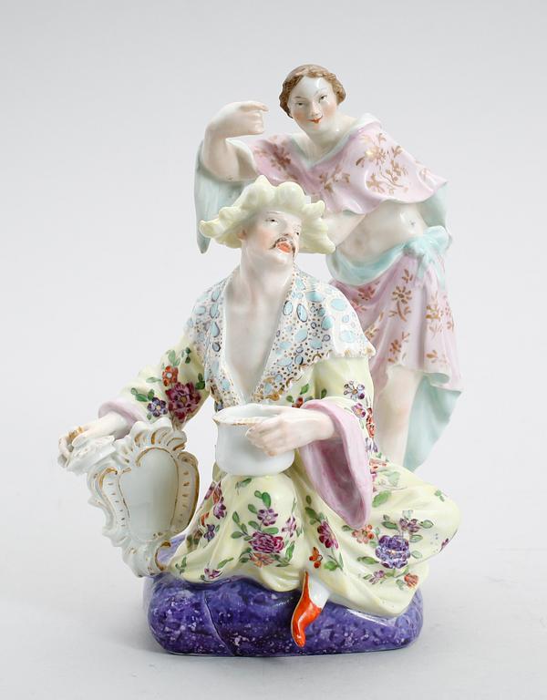 FIGURGRUPP, porslin, Meissen, 1800-tal.