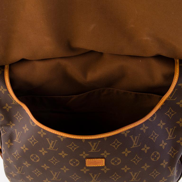 LOUIS VUITTON 1990´S MONOGRAM CANVAS SAUMUR 40 BAG.