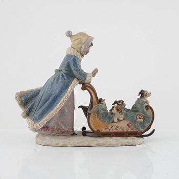 Figurin, porslin, Lladró, Spanien, 1991.