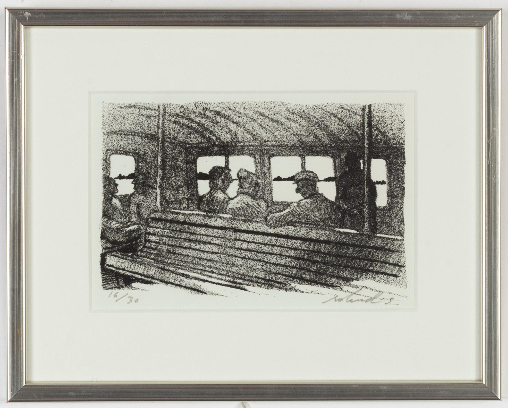 Roland Svensson, 3 litografier, signerade, en daterad -43 och 2 numrerade 16/30 samt 49/360.