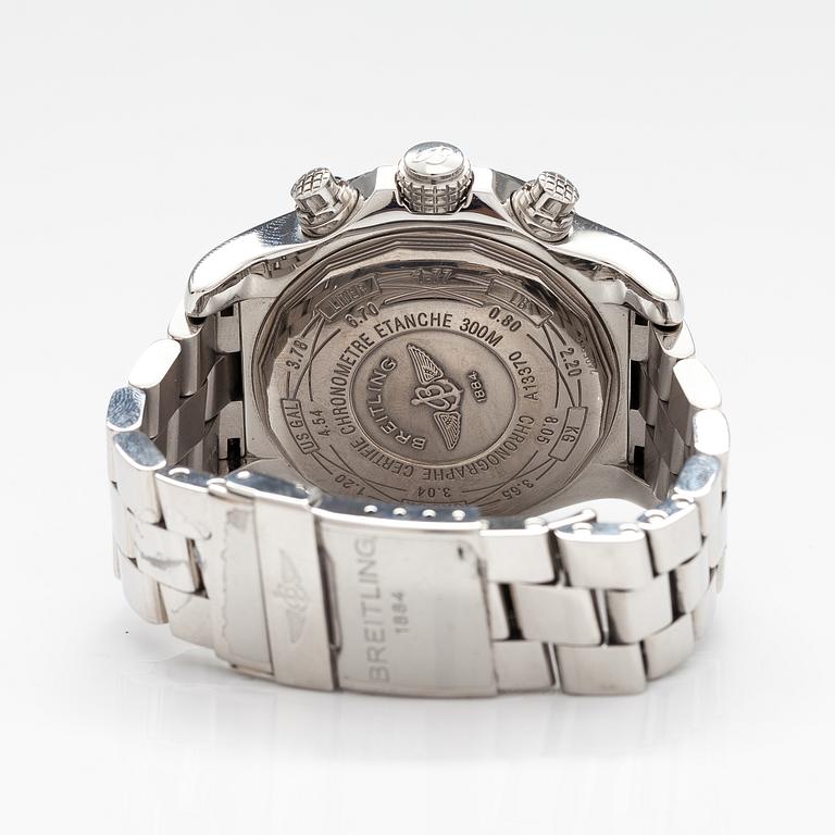 BREITLING, Super Avenger, chronograph, rannekello, 48,5 mm.