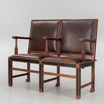 Bänk, 1900-talets början.