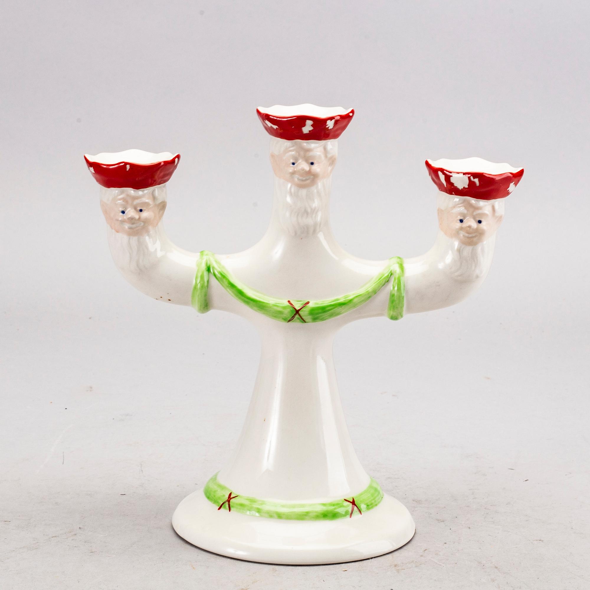 JULSERVIS,  37  delar, porslin, "God Jul", Gustavsberg.