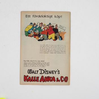 Serietidning, "Kalle Anka & Co" Nr 3, 1950.