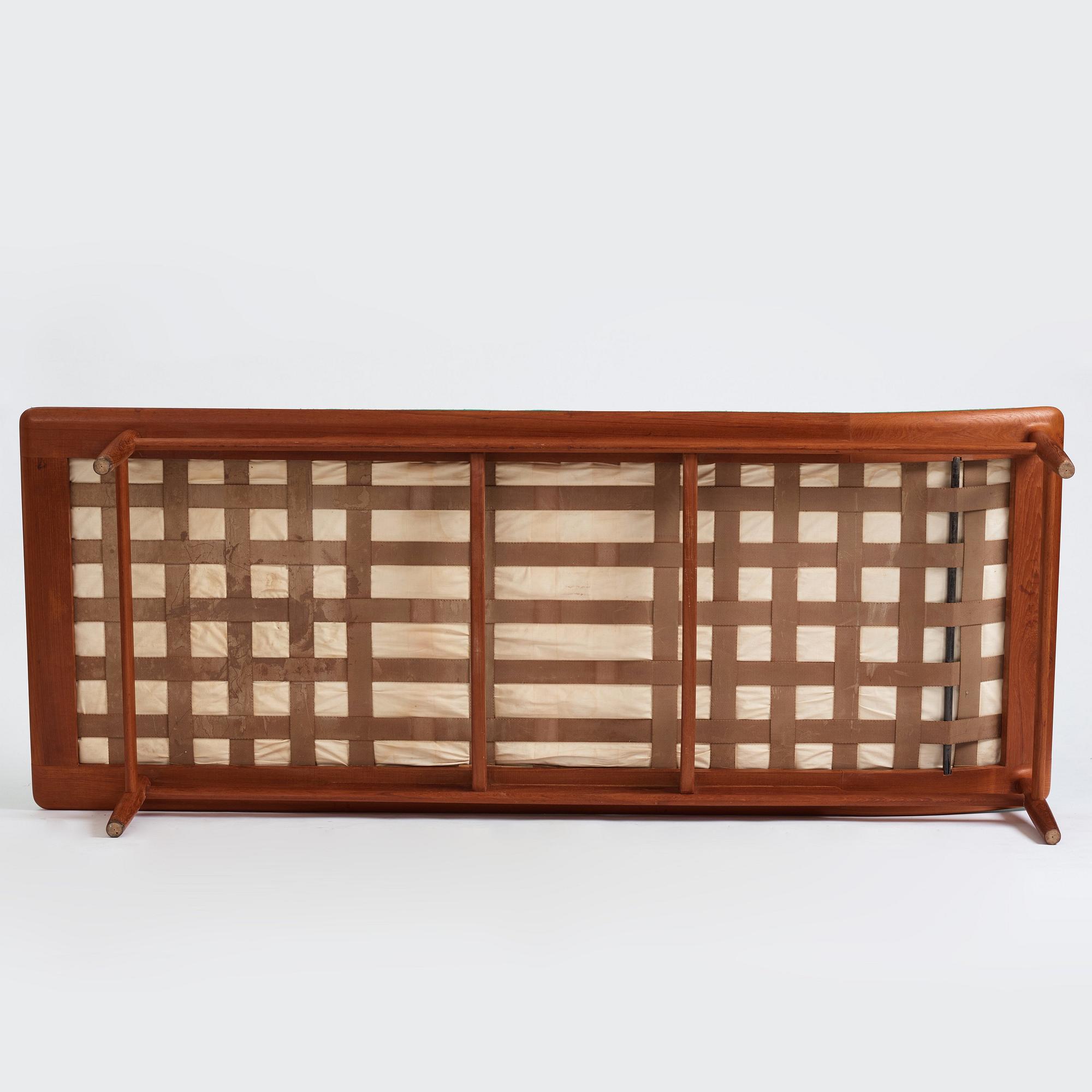 Kurt Østervig, a "Nr 311", daybed, for Jason, Ringsted, Denmark, 1950's.