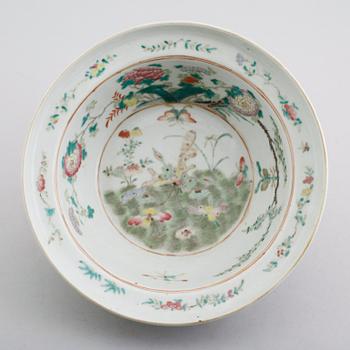 SKÅLFAT, porslin, Kina, 1800-tal.