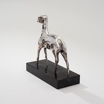 BJÖRN WECKSTRÖM, SCULPTURE. Hydraulic horse. Lapponia, signed BW, 1981. Numbered 16/25.