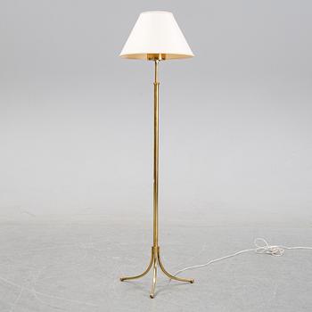 Josef Frank, a model 2326 brass floor light, Firma Svenskt Tenn.