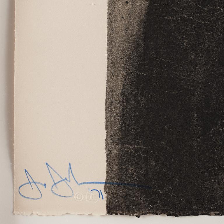 Jasper Johns, "Leg and Chair", from "Fragment - According to What".