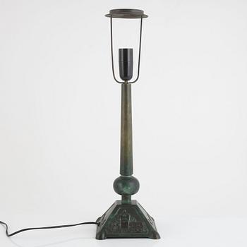 A table lamp, 1920's/30's.