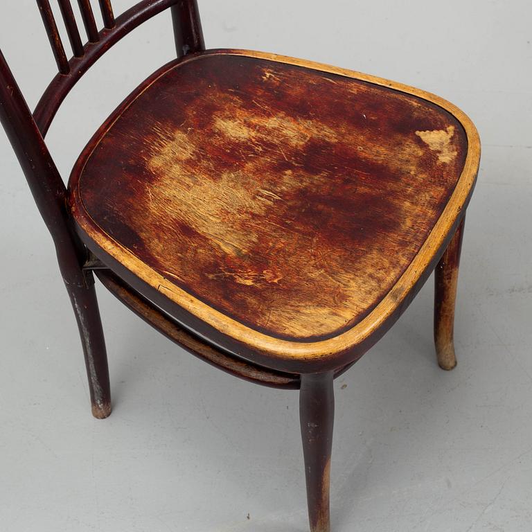 six early 20th Century chairs.